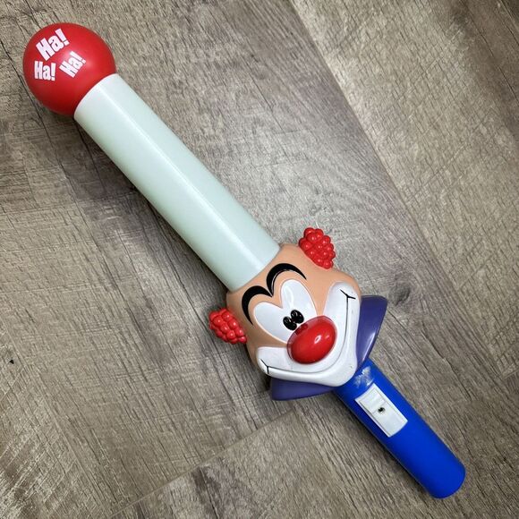 Vintage Rinco Clown Telescoping Colorful Circus Light Saber Rare Toy - Picture 2 of 7